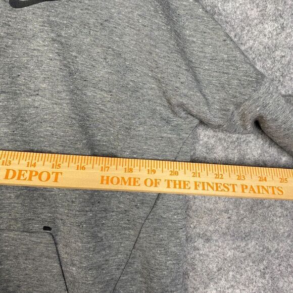 Nike Tech Fleece Windrunner Hoodie Full Zip- Grey Carbon 811710-063 Size S FLAW - Picture 4 of 10